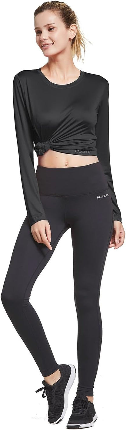 Long Sleeve Workout Tops for Women 